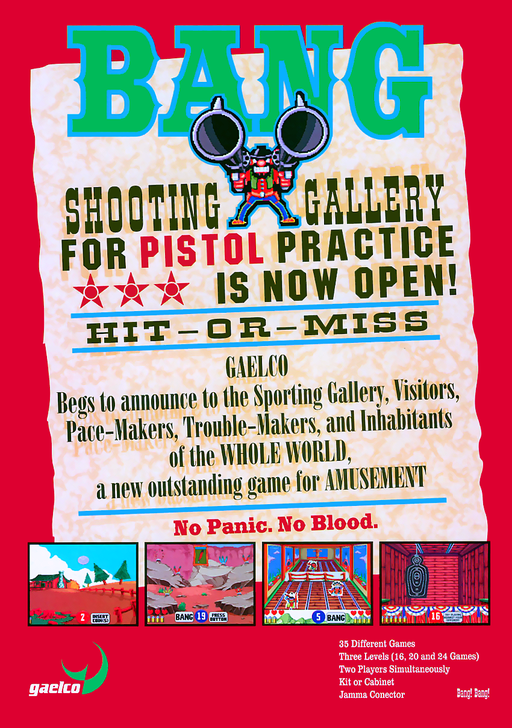 Gun Gabacho (Japan) Arcade Game Cover